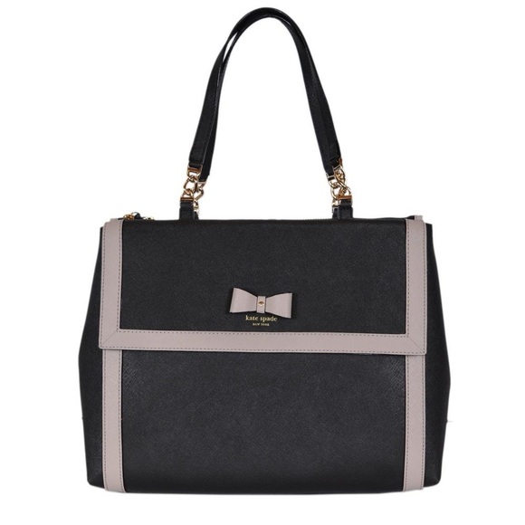 Kate Spade Large Hazel Court Mason Bow Tie Bag - Picture 1 of 4